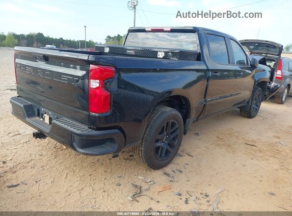 1GCPDBEK4RZ241934 2024 CHEVROLET SILVERADO Черный Задняя правая четверть