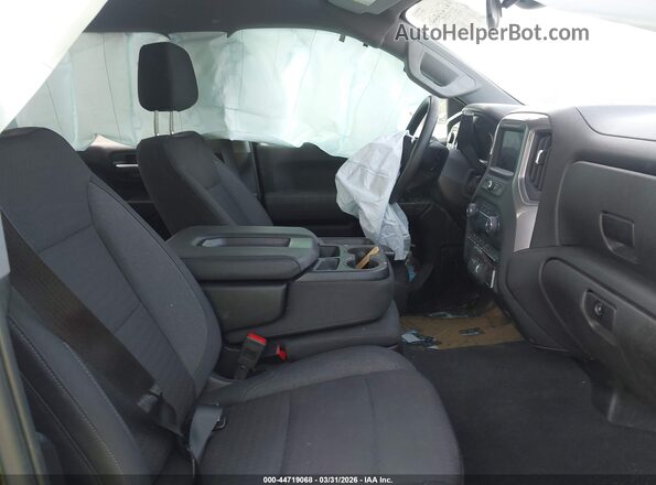 1GCPDBEK4RZ241934 2024 CHEVROLET SILVERADO Черный Вид салона спереди