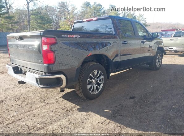 1GCPDKEK1RZ369354 2024 CHEVROLET SILVERADO Черный Задняя правая четверть