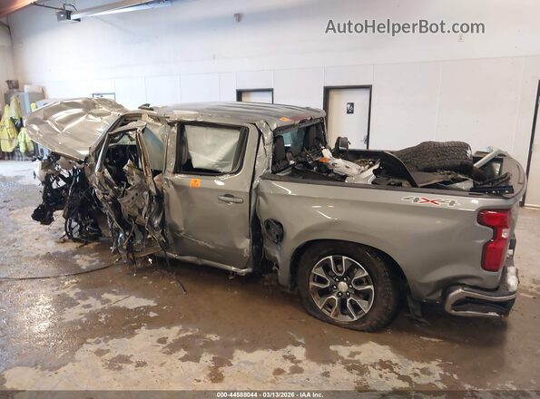 1GCPDKEK4RZ293502 2024 CHEVROLET SILVERADO Серебряный Вид спереди