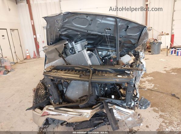 1GCPDKEK4RZ293502 2024 CHEVROLET SILVERADO Серебряный Вид панели приборов