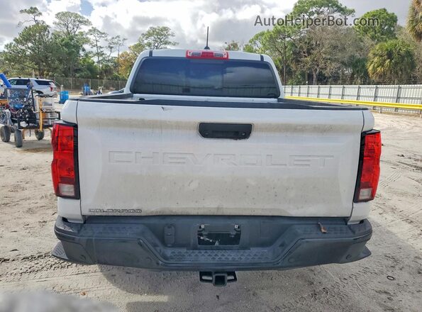 1GCPSBEK4S1138698 2025 CHEVROLET COLORADO White Widok z tyłu