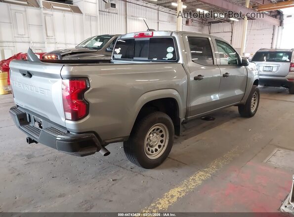 1GCPSBEK8P1157651 2023 CHEVROLET COLORADO Серый Задняя правая четверть