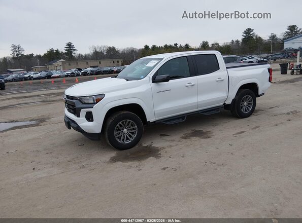 1GCPSCEK5P1181833 2023 CHEVROLET COLORADO White Առջևի ձախ երեք քառորդ տեսարան