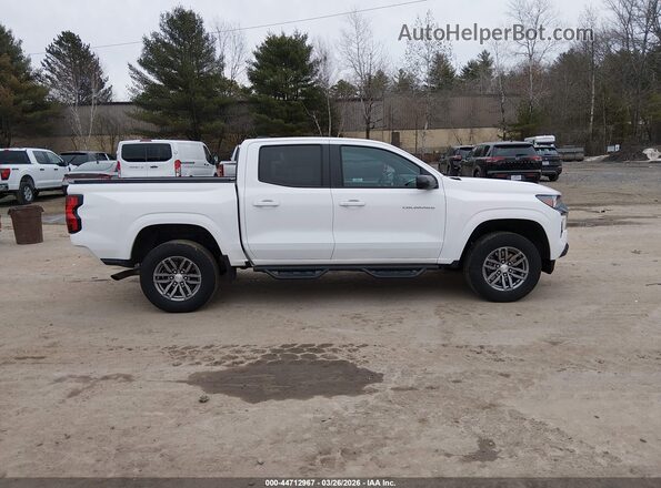 1GCPSCEK5P1181833 2023 CHEVROLET COLORADO White Սալոնի հետևի տեսք
