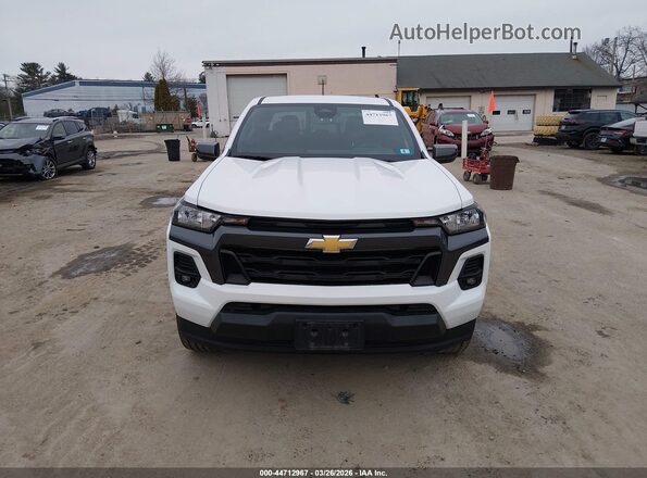 1GCPSCEK5P1181833 2023 CHEVROLET COLORADO White Սարքավորումների վահանակի տեսք