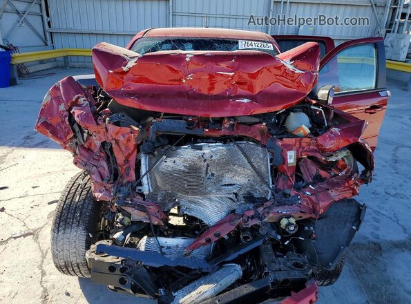 1GCPSCEK8R1237587 2024 CHEVROLET COLORADO Красный Вид задней части салона