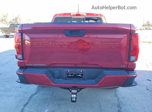 1GCPSCEK8R1237587 2024 CHEVROLET COLORADO Красный Вид сзади