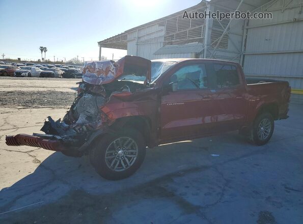 1GCPSCEK8R1237587 2024 CHEVROLET COLORADO Красный Передняя левая четверть