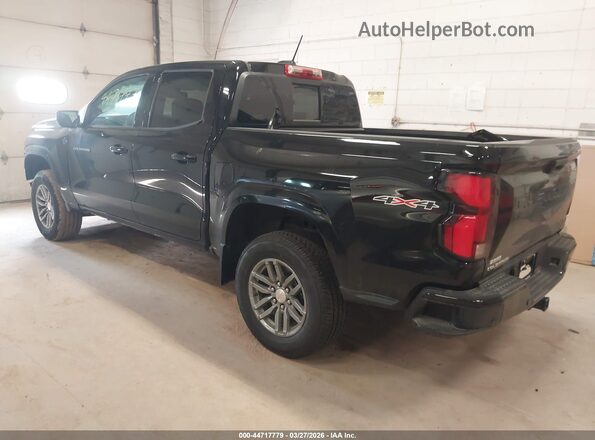 1GCPTCEKXT1140542 2026 CHEVROLET COLORADO Black Trasero izquierdo