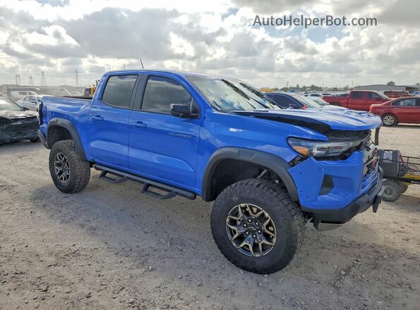 1GCPTFEKXS1203008 2025 CHEVROLET COLORADO Синий Передняя правая четверть