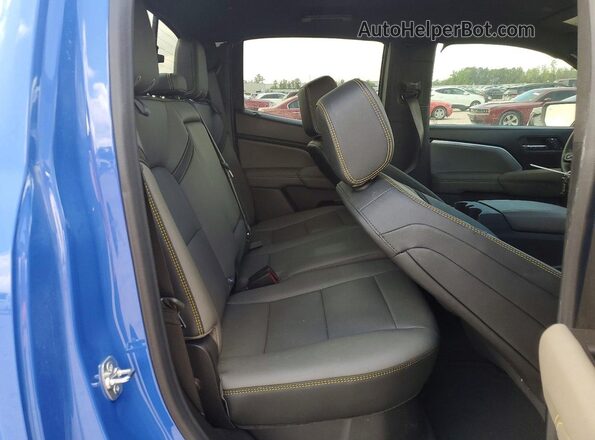 1GCPTFEKXS1203008 2025 CHEVROLET COLORADO Синий Вид задних сидений