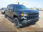 2021 Chevrolet Silverado 1500 4wd  Short Bed Custom Trail Boss Черный vin: 1GCPYCEF3MZ286854