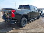 2021 Chevrolet Silverado 1500 4wd  Short Bed Custom Trail Boss Черный vin: 1GCPYCEF3MZ286854