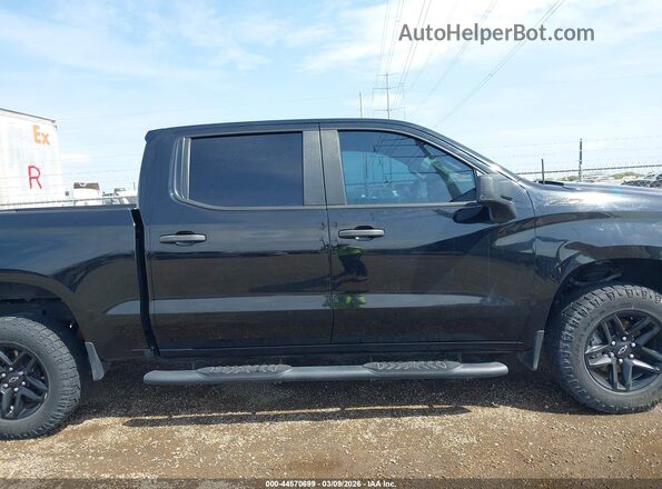 1GCPYCEF3MZ286854 2021 CHEVROLET SILVERADO Черный Вид задней части салона