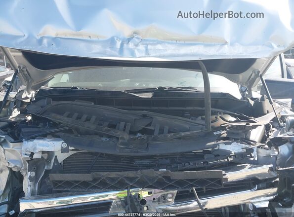 1GCPYEEK3MZ327640 2021 CHEVROLET SILVERADO Серебряный Вид сзади