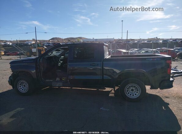 1GCUDAED1RZ126528 2024 CHEVROLET SILVERADO Dark Blue 
