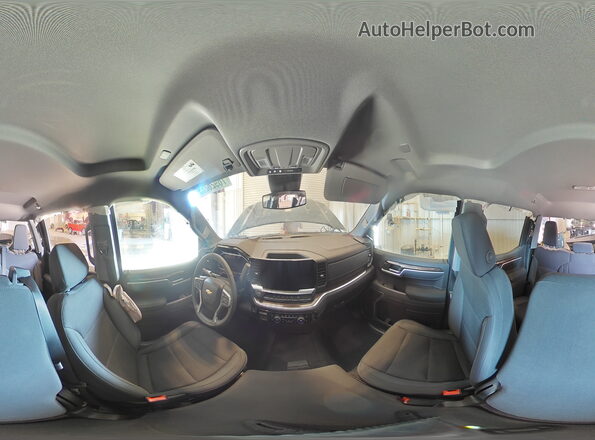 1GCUKDED1TZ257828 2026 CHEVROLET SILVERADO Gray Widok naklejki z numerem VIN