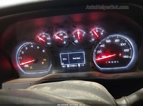 1GCUYAEFXKZ240622 2019 CHEVROLET SILVERADO Серебряный Вид задних сидений