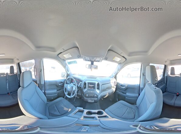 1GCUYBEF3KZ389766 2019 CHEVROLET SILVERADO Черный Панорамный вид салона 360°