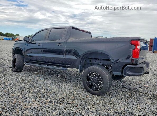 1GCUYBEF6MZ349748 2021 CHEVROLET SILVERADO Черный Задняя левая четверть