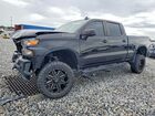 2021 Chevrolet Silverado K1500 Custom Черный vin: 1GCUYBEF6MZ349748