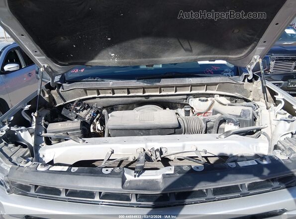 1GCUYEED2MZ181283 2021 CHEVROLET SILVERADO Silver Вид ззаду