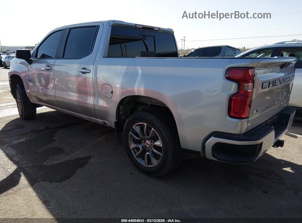 1GCUYEED2MZ181283 2021 CHEVROLET SILVERADO Silver Задня ліва чверть