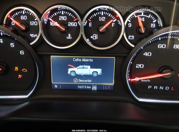1GCUYEED2MZ181283 2021 CHEVROLET SILVERADO Silver Вид задніх сидінь
