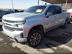 2021 Chevrolet Silverado 1500 4wd  Short Bed Rst Silver vin: 1GCUYEED2MZ181283