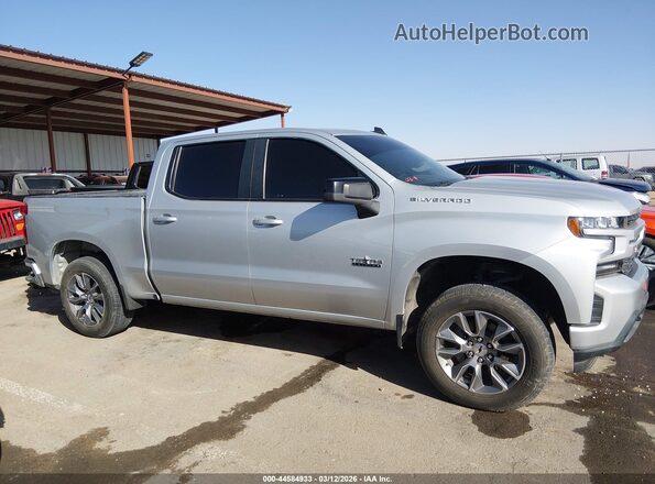 1GCUYEED2MZ181283 2021 CHEVROLET SILVERADO Silver Вид задньої частини салону