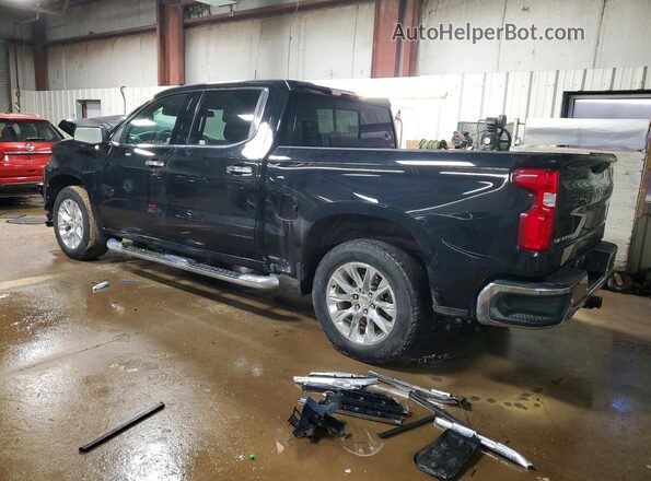 1GCUYGET6MZ158236 2021 CHEVROLET SILVERADO Черный Задняя левая четверть