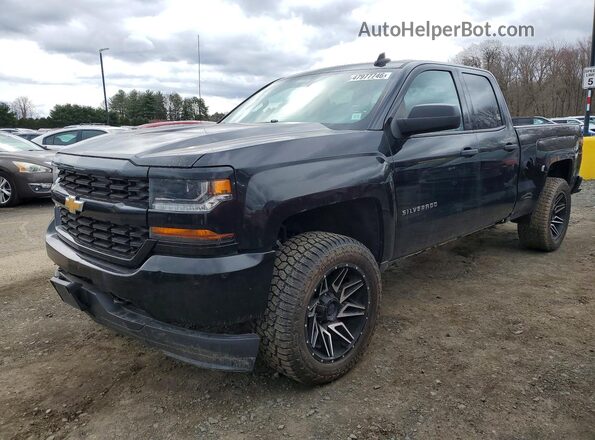 1GCVKPEC3GZ382204 2016 CHEVROLET SILVERADO Черный Передняя левая четверть