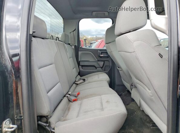 1GCVKPEC3GZ382204 2016 CHEVROLET SILVERADO Черный Вид задних сидений