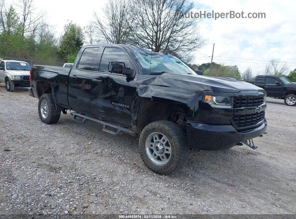 1GCVKPEC3JZ214232 2018 CHEVROLET SILVERADO Black Передня права чверть