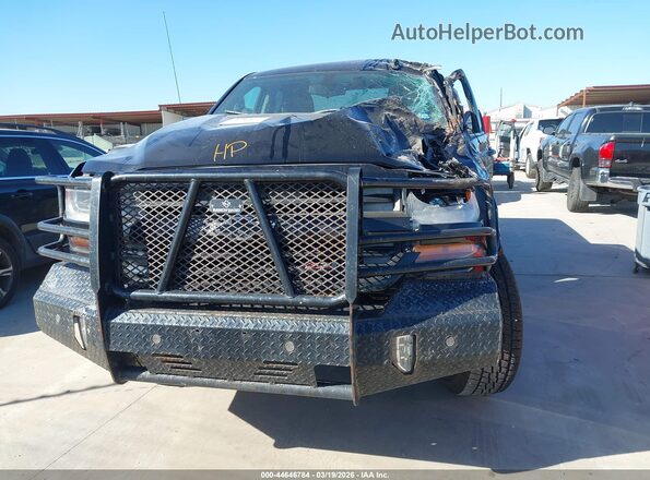 1GCVKREC0GZ245331 2016 CHEVROLET SILVERADO Black Вид щитка приладів