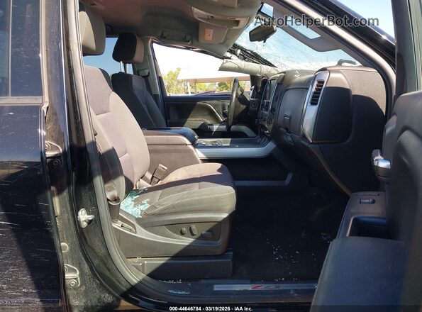 1GCVKREC0GZ245331 2016 CHEVROLET SILVERADO Black Вид салону спереду