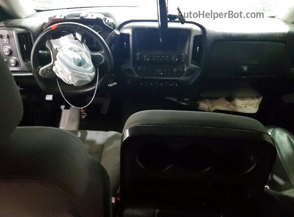 1GCVKREC6GZ354327 2016 CHEVROLET SILVERADO Черный Вид панели приборов