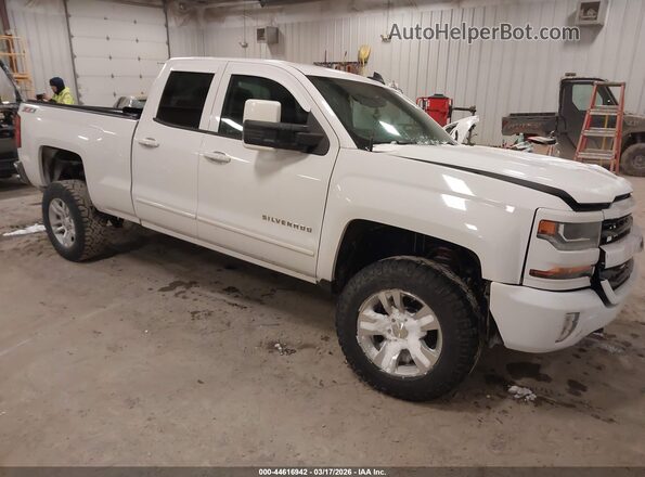 1GCVKREC6HZ367239 2017 CHEVROLET SILVERADO Белый Передняя правая четверть