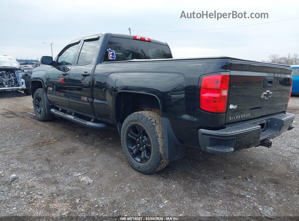 1GCVKREC8HZ119008 2017 CHEVROLET SILVERADO Black Tył lewy