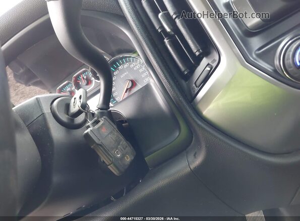 1GCVKREC8HZ119008 2017 CHEVROLET SILVERADO Black Widok deski rozdzielczej