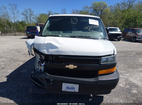 1GCWGAF19K1220035 2019 CHEVROLET EXPRESS Белый Панорамный вид салона 360°