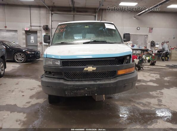 1GCWGAFG7L1216393 2020 CHEVROLET EXPRESS Белый Вид щитка приборов