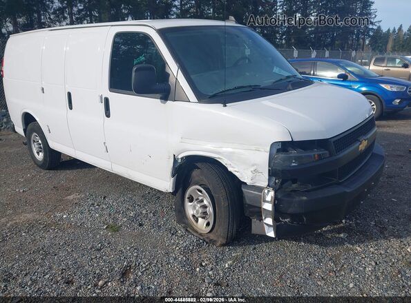 1GCWGAFP1P1106543 2023 CHEVROLET EXPRESS Белый Передняя правая четверть