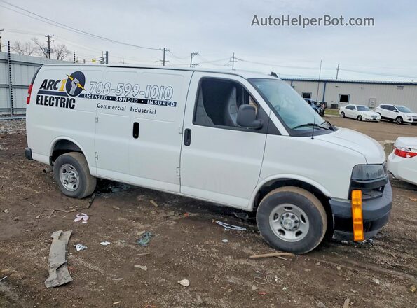 1GCWGAFP3P1130620 2023 CHEVROLET EXPRESS Белый Передняя правая четверть