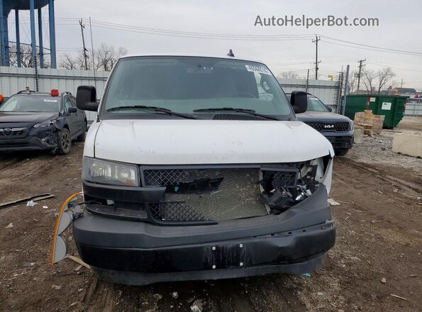 1GCWGAFP3P1130620 2023 CHEVROLET EXPRESS Белый Вид спереди