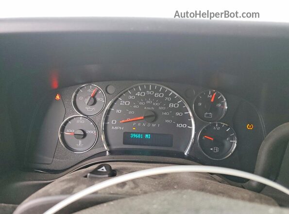 1GCWGAFP3P1130620 2023 CHEVROLET EXPRESS Белый Вид щитка приборов