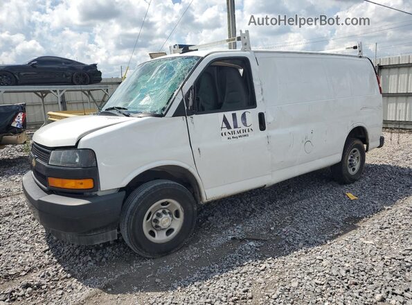 1GCWGAFP6P1187488 2023 CHEVROLET EXPRESS Белый Передняя левая четверть