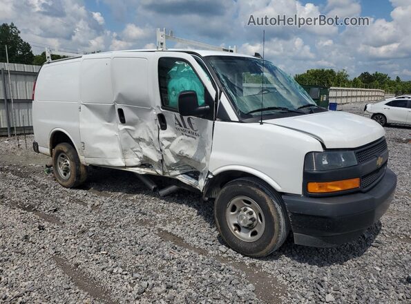 1GCWGAFP6P1187488 2023 CHEVROLET EXPRESS Белый Передняя правая четверть