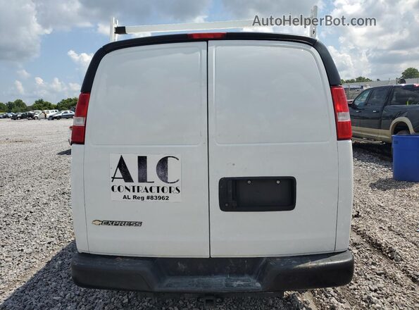 1GCWGAFP6P1187488 2023 CHEVROLET EXPRESS Белый Вид сзади